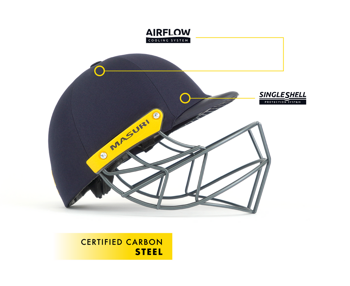 Masuri C-LINE PLUS Steel Cricket Helmet
